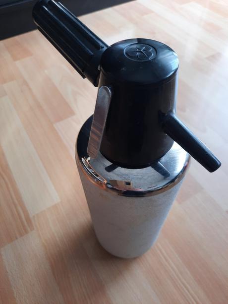 Sifónová fľaša-retro výrobník sódy, 