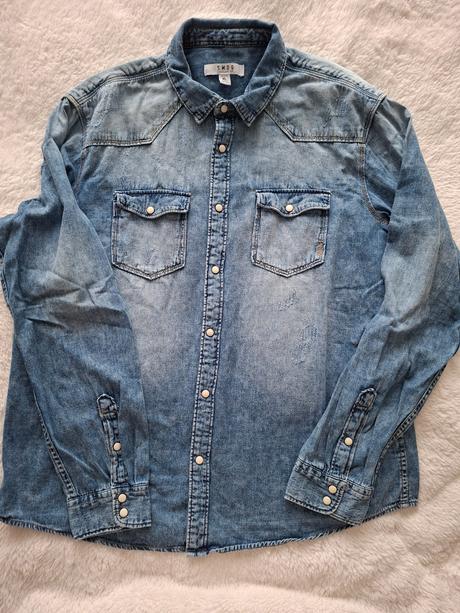 Dámska riflova košeľa, m