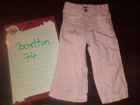 Nohavice, benetton,74