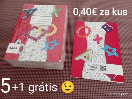 Rôzne výtvarné a školské potreby,