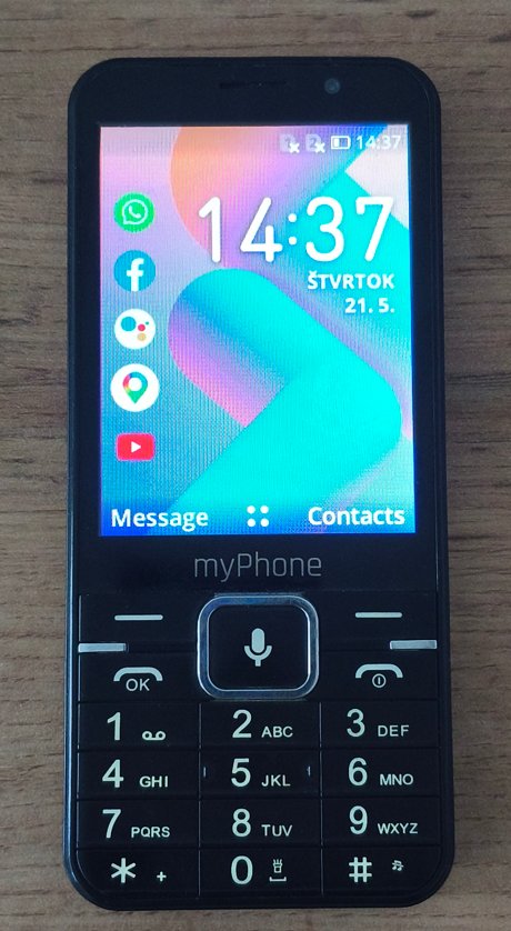 Predám mobil myphone up smart lte dual sim, 