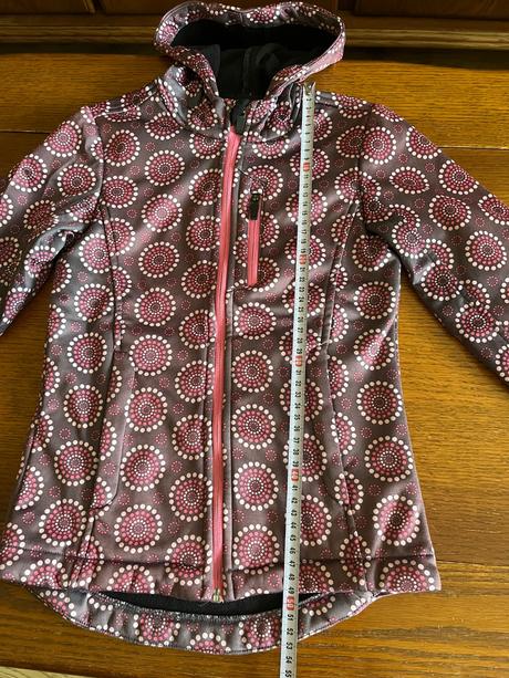 Softshellová outdoor bunda s mandalami 122/128, crivit,122
