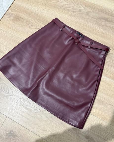 Bordová sukňa, sinsay,m