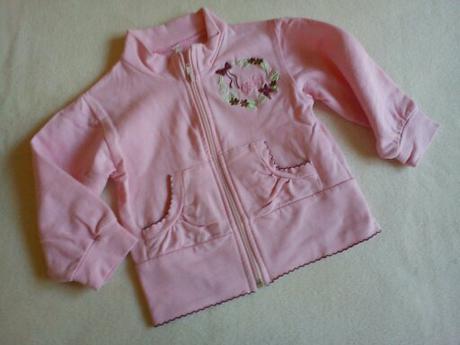 Krásna ružová mikinka zn.lta, 86