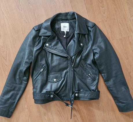Kožená bunda object, l