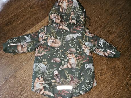 Newbie zimná bunda lesné zvieratká, newbie,74