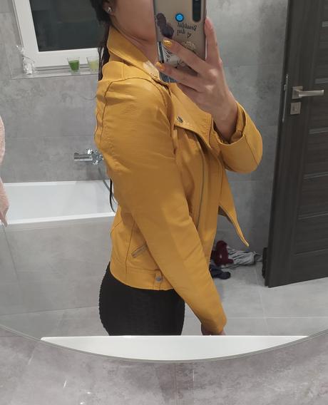 Kožená bunda, f&f,xs