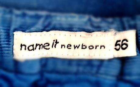 Menčestrové dvojvrstvové nohavice, name it,56