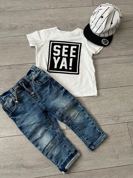 H&m tričko + next rifle 9-12 mesiacov, h&m,80