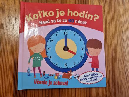 Kniha a hra na ucenie casu,
