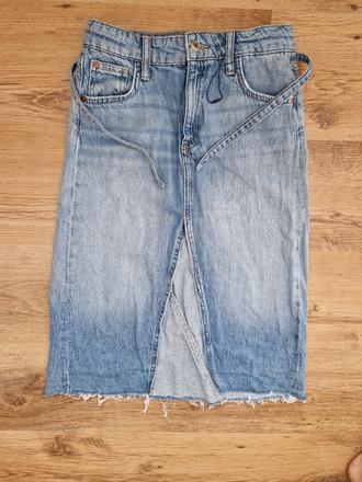 Riflova sukňa, zara,146