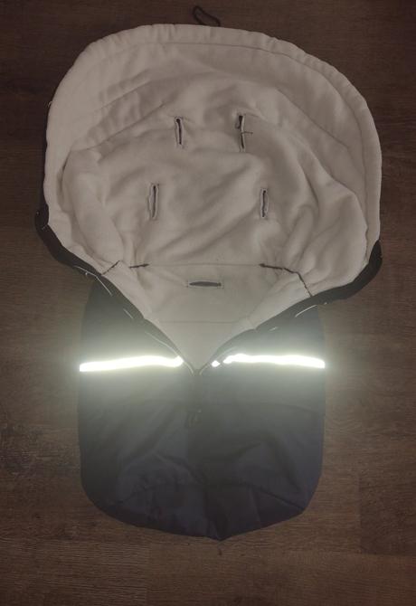 Fusak + rukávnik na kočík,