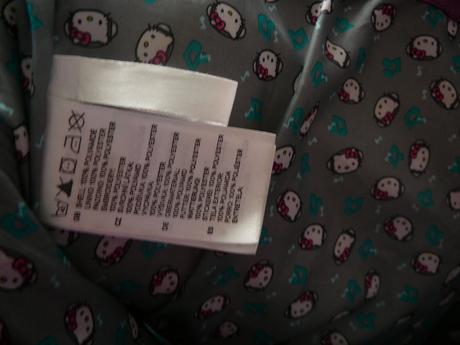 Dievcenska prechodna vesta hallo kitty, h&m,110