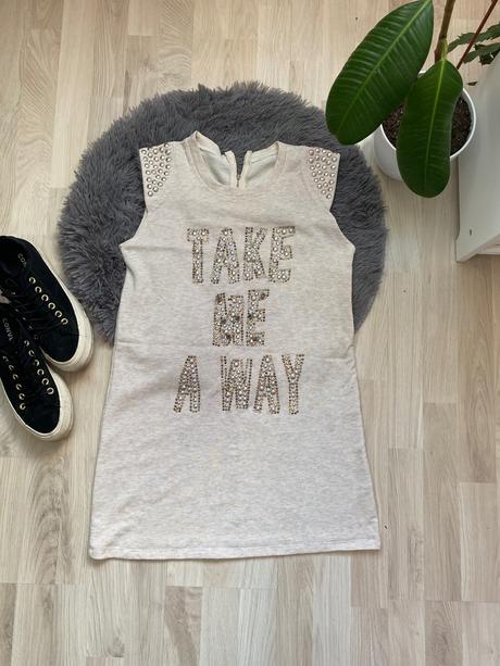 Take me away tričko bezove, s