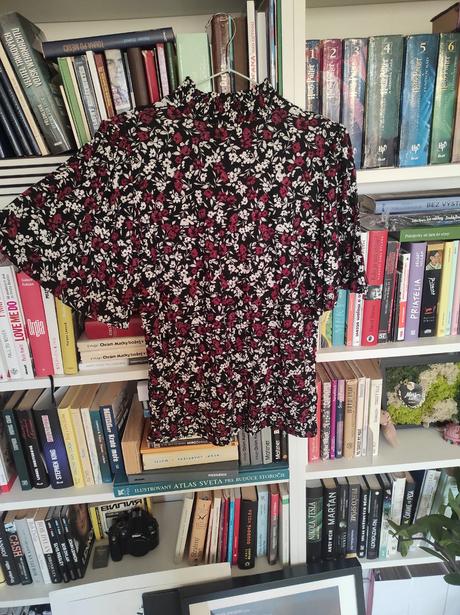 Tričko s padavými rukávmi a golierikom, f&f,s