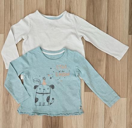 Tričká 2 ks, f&f,86