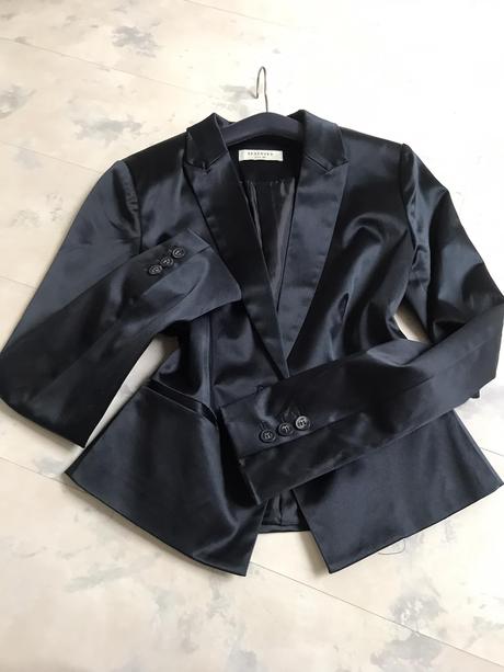 Saténový nohavicový kostým, reserved,38