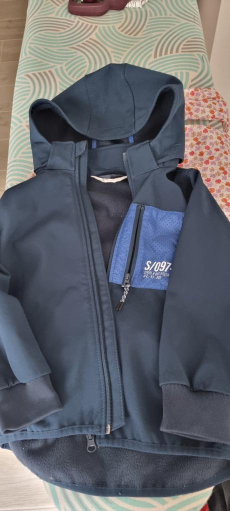 Chlapcenska softshellova bunda 116 hm, h&m,116
