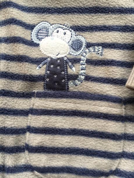 Flisova mikinka s opickou, next,68