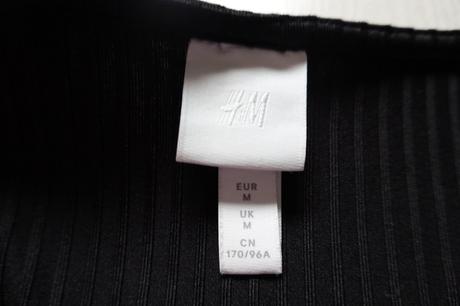 Vrúbkované body h&m, h&m,m