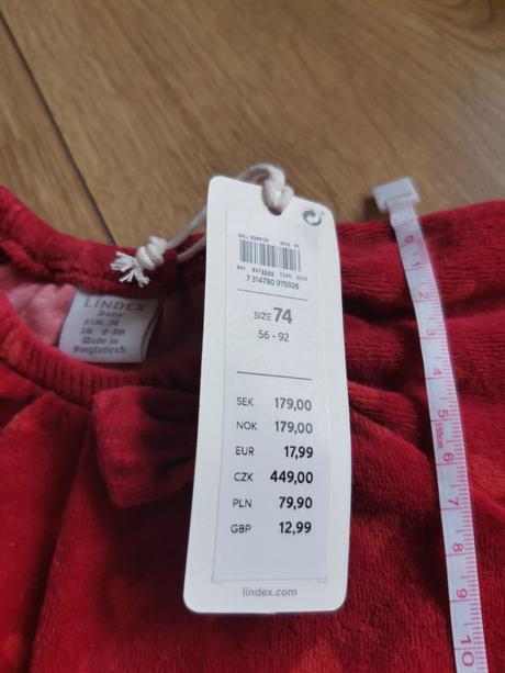 Vianocne saty s cipkou lindex, lindex,74