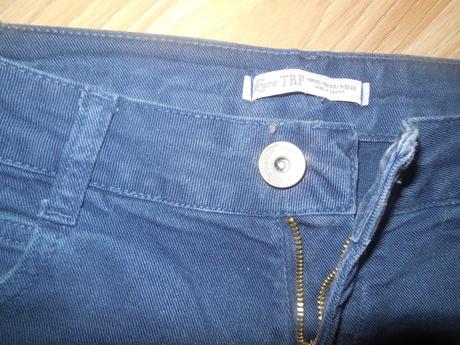 Modré kraťasy zn. zara, zara,36