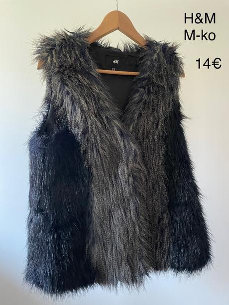 Chlpatá vesta, h&m,m