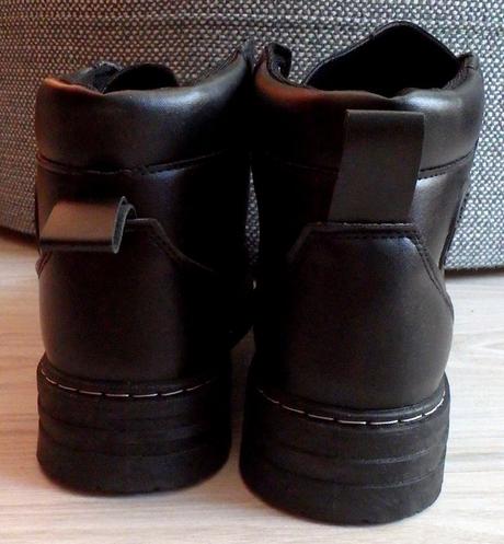 Členkové čierne topánky, 43