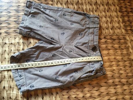 Krásne kotvičkové kratase 2ks, h&m,86