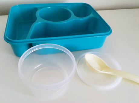 Viaczložkový desiatový bento box,