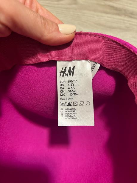 Klobúčik z hmka, h&m,110