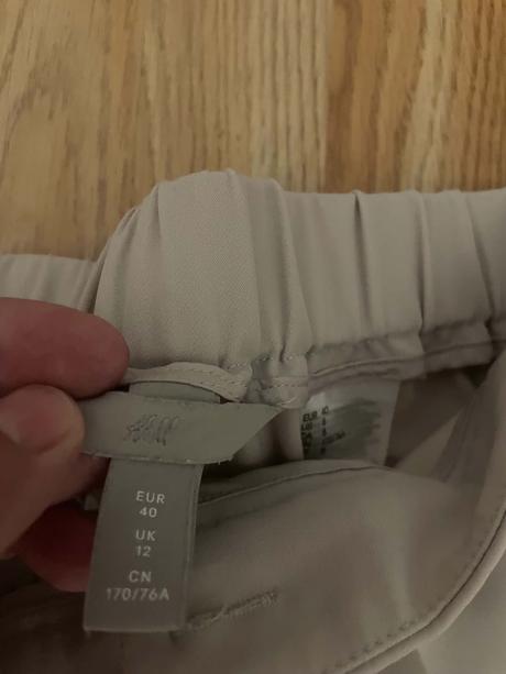 Široké nohavice, h&m,40