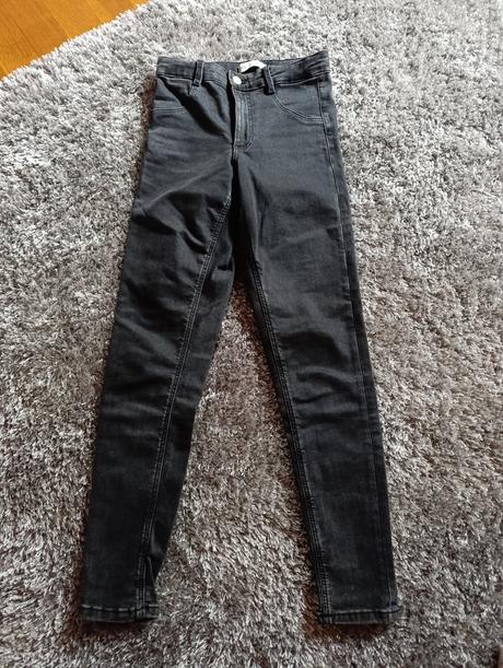 Zara elastické rifle 164, zara,164