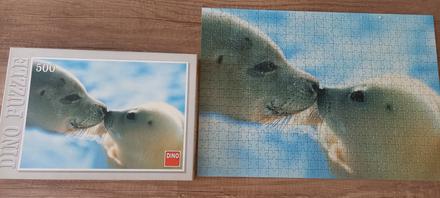 Puzzle 500 dielikové - tulene,