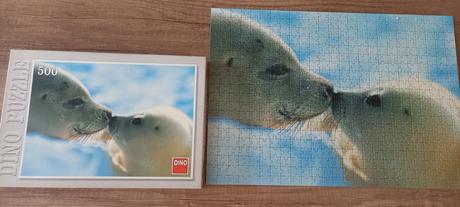 Puzzle 500 dielikové - tulene, 