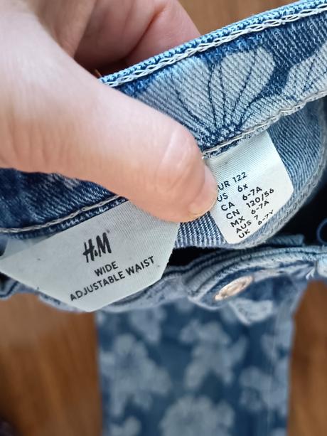 Rifličky široké, h&m,122