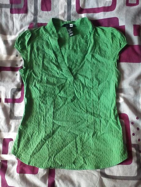 Blúzka krajšie ako na foto, h&m,s