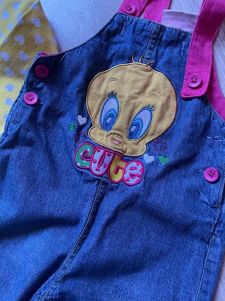 Súprava rifle+tričko looney tunes 1/2-2 roky, 92