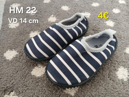 Neoprenove topanky do vody 22, h&m,22