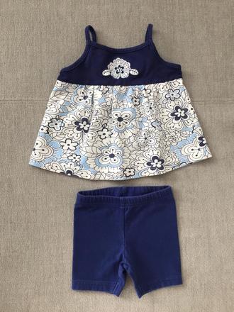 Tielko a kratke nohavice, miniwear,68