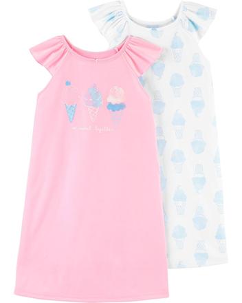 2 pack nočných košieľ carter's usa, carter's,104 - 158