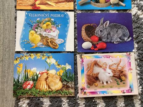 Pohľadnice veľká noc zvieratá,