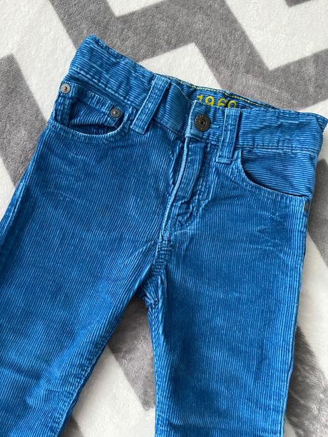 Menčestrové nohavice, gap,98