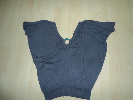 Tmavohnede letne elasticke tricko, m