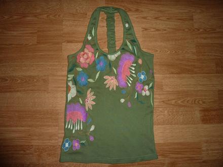 Vysivane tricko desigual, desigual,s