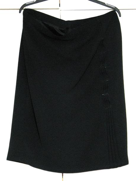 Čierna spoločenská sukňa, xxxl