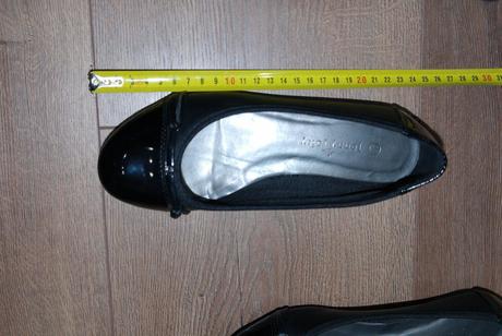 Lakované balerinky veľk.36, 36