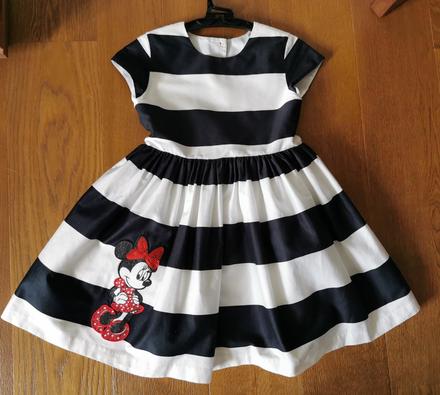 Dievčenské šaty minnie, disney,128