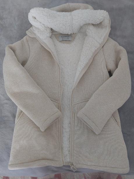 Dievčenská mikina hrubo zateplená, 152