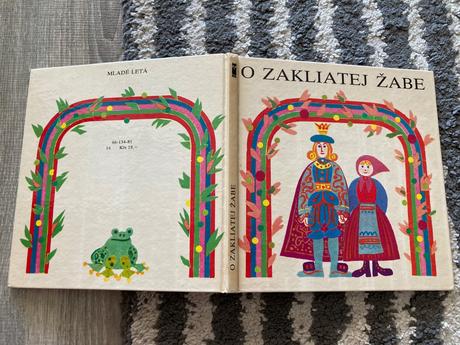 O zakliatej žabe prvé vyd.1981, 